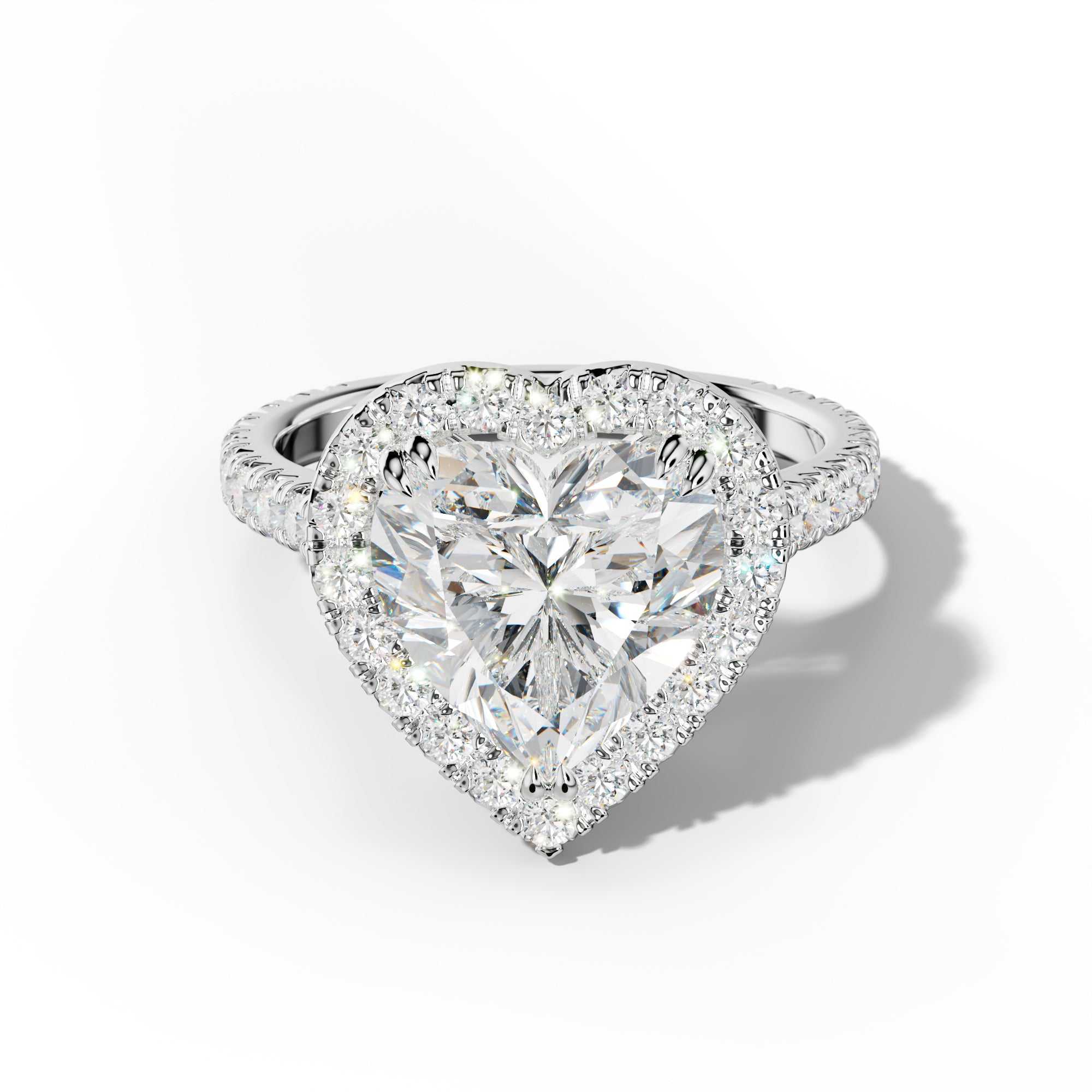 Adeline Heart Cut Engagement Ring